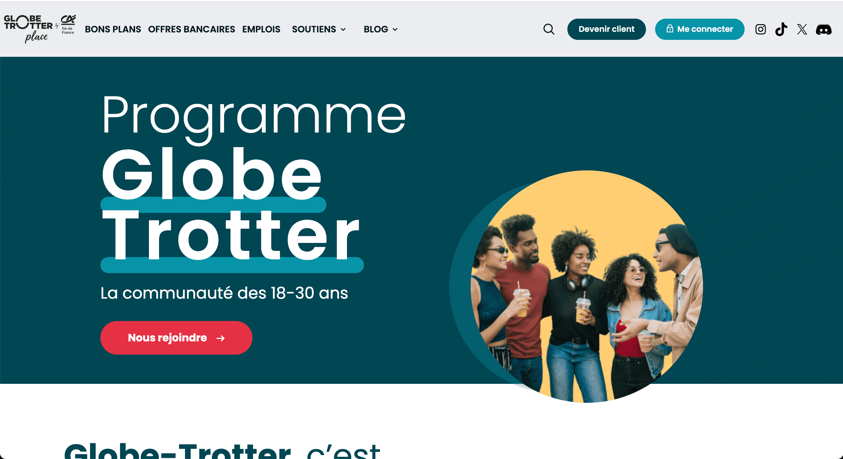 Plateforme jeune avec intégration Web3 et NFTs
