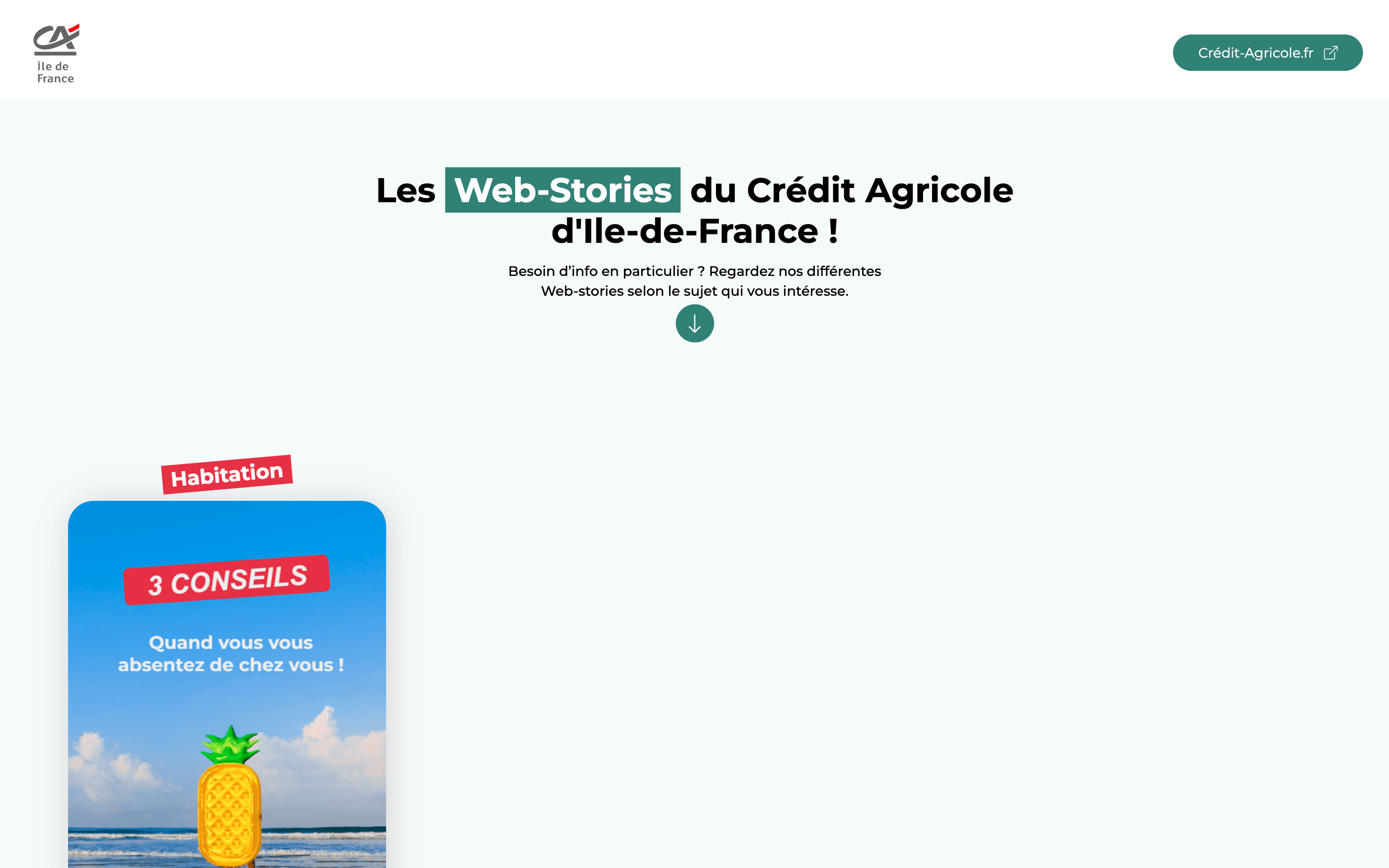 Projet interne – Plateforme de Web Stories