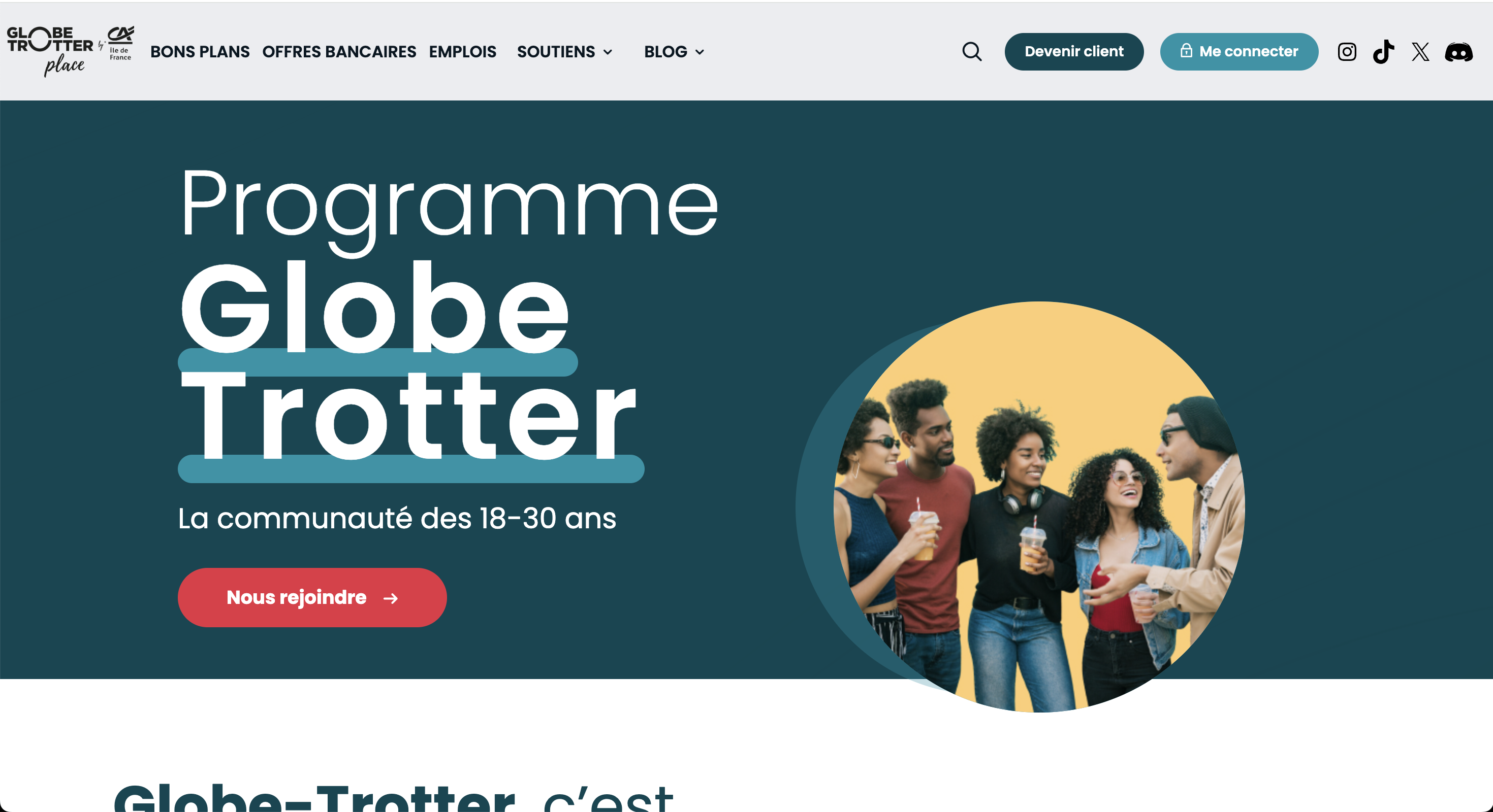 Plateforme jeune avec intégration Web3 et NFTs